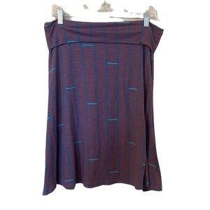 LuLaRoe foldover waist skirt